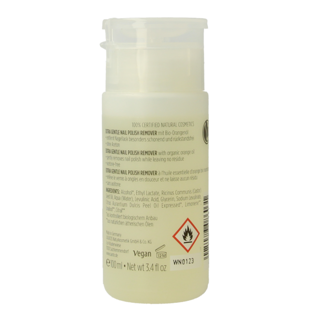Sante Nagellackentferner Bio 100 Milliliter