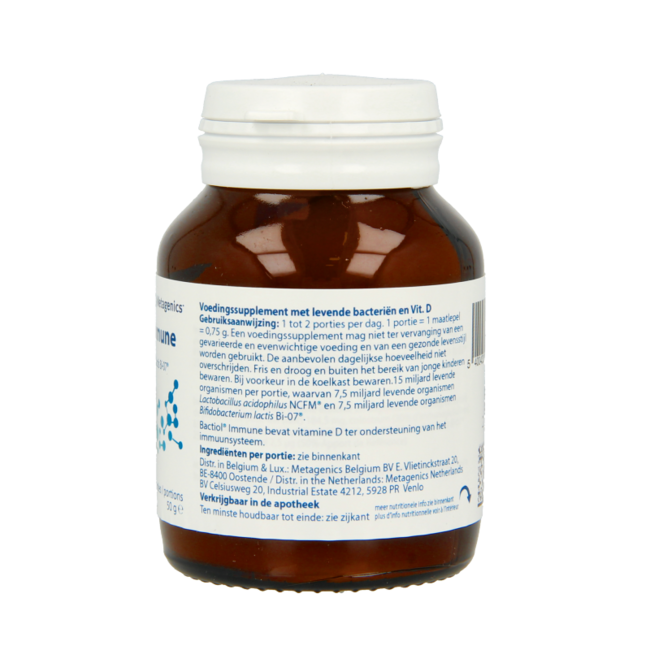 Metagenics Bactiol immune 66 Porties 140 Gramm
