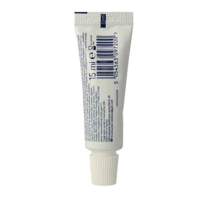 Toothpaste fresh & minty mini 15 Millilitres