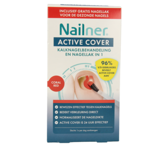 Nailner Nailner Active cover red 1 Set