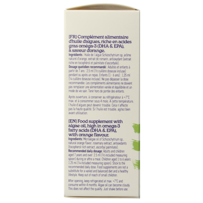 Olio di Alghe DHA ed EPA 150 Millilitri