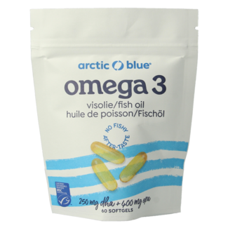 Arctic Blue Pure Alaska MSC Fish Oil 60 Softgels