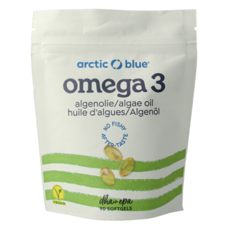 Arctic Blue Huile d'algues DHA et EPA 90 capsules molles