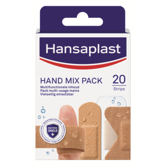 Hansaplast Pack de tiritas surtidas para manos 20 unidades