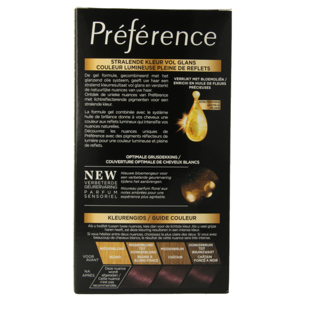 Préférence 4.26 Tuscany intensywny burgund 1 Zestaw