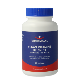 OrthoVitaal Vitamine K2 & D3 vegan 60 Vegetarische capsules