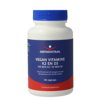 OrthoVitaal Vitamine K2 & D3 végane 60 Gélules végétariennes