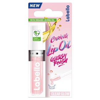 Labello Labello Huile à lèvres Clear Glow transparent 5,5 ml