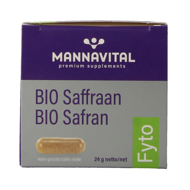 Saffraan platinum 60 Vegetarische capsules