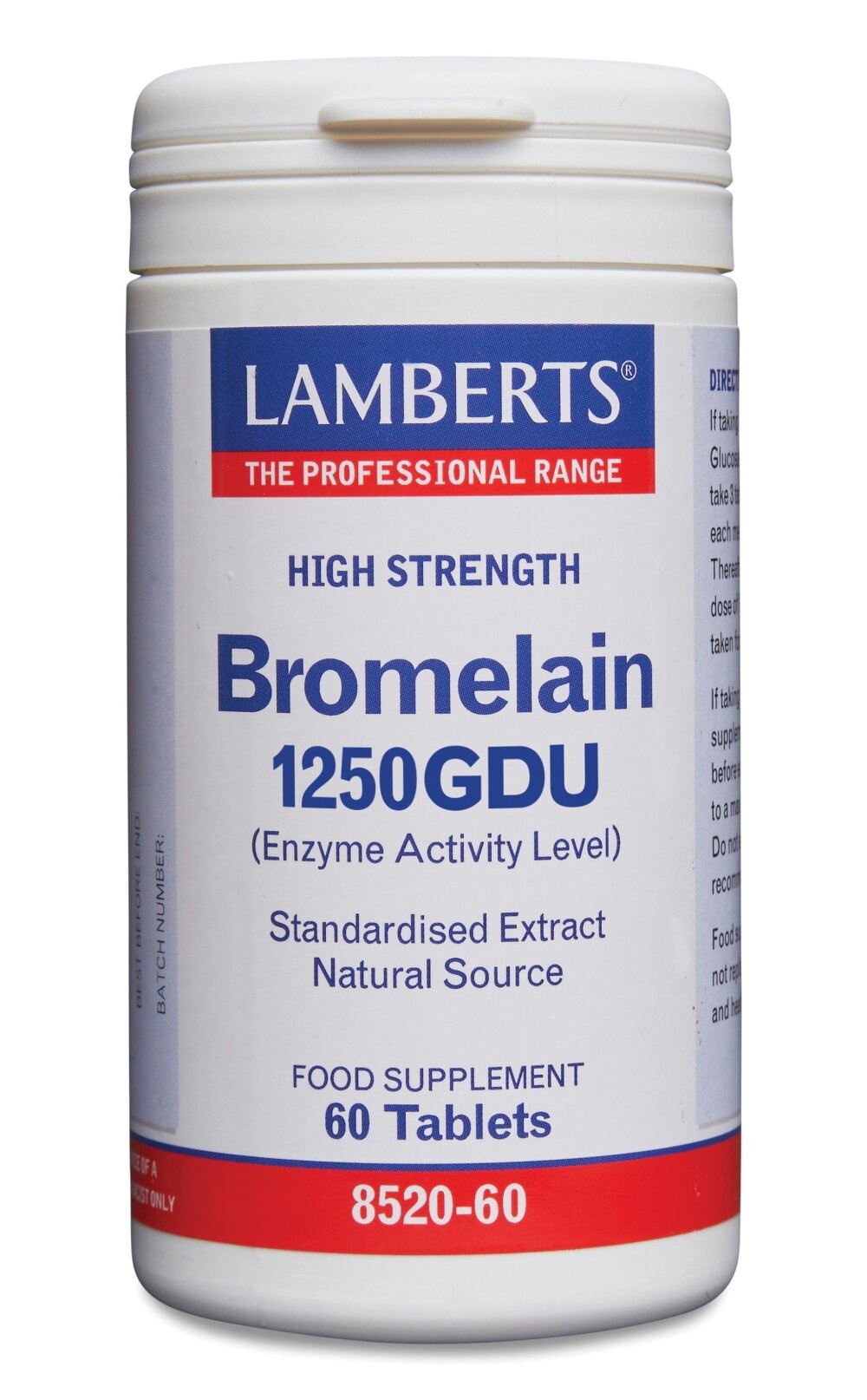 Lamberts Bromelina 1250 GDU: Supporto Digestivo e Benessere
