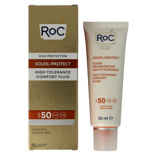 ROC Soleil-Protect Fluide Haute Tolérance SPF50 50 ml
