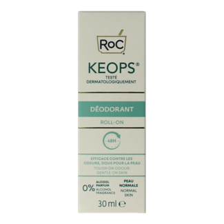 ROC Keops deodorant roll on 30 Milliliter