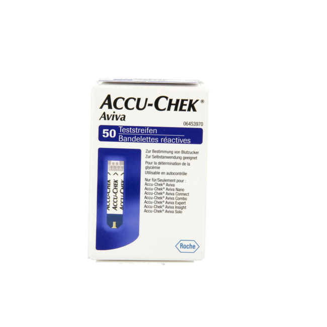 Paski testowe Accu-Chek Aviva noncode 50 sztuk