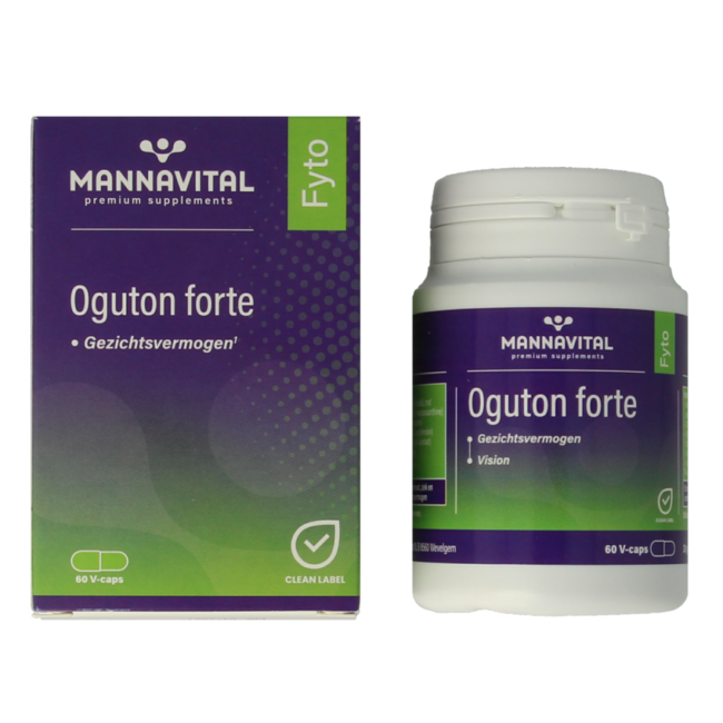 Mannavital Oguton forte 60 Cápsulas vegetarianas