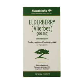 Nutramedix Nutramedix Vlierbes (Czarny Bez) 60 Kapsułek