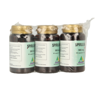 SNP SNP Spirulina 500mg czysta aktywna 2 + 1 270 Kapsułek