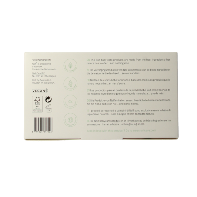 Zestaw mini Naïf dla niemowląt i dzieci 4 x 15 ml (1 zestaw)