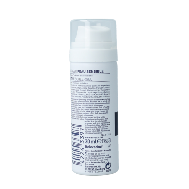 Nivea Men Sensitive Rasiergel Mini 30 ml