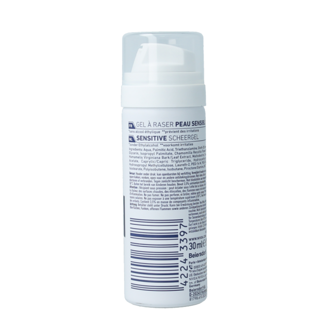 Nivea Men Sensitive Rasiergel Mini 30 ml