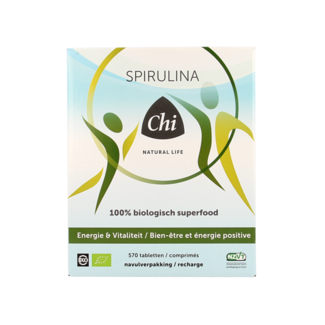 Chi Recarga de Spirulina Bio 570 Comprimidos