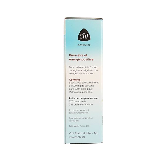 Spirulina recarga bio 570 comprimidos