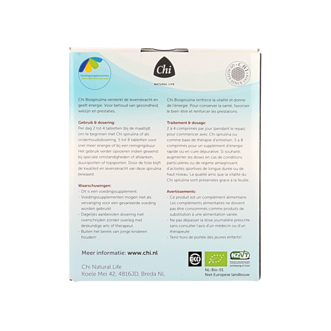 Spirulina recarga bio 570 comprimidos