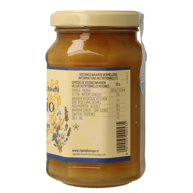 Mielbio Alpen creme honing bio 300 Gram