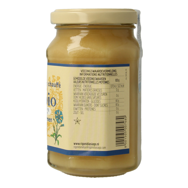 Mielbio Kremowy miód ekologiczny z dzikich kwiatów polnych BIO 300 Gram