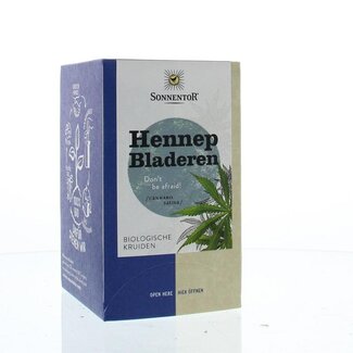 Sonnentor Sonnentor Té de hojas de cáñamo bio 18 bolsitas