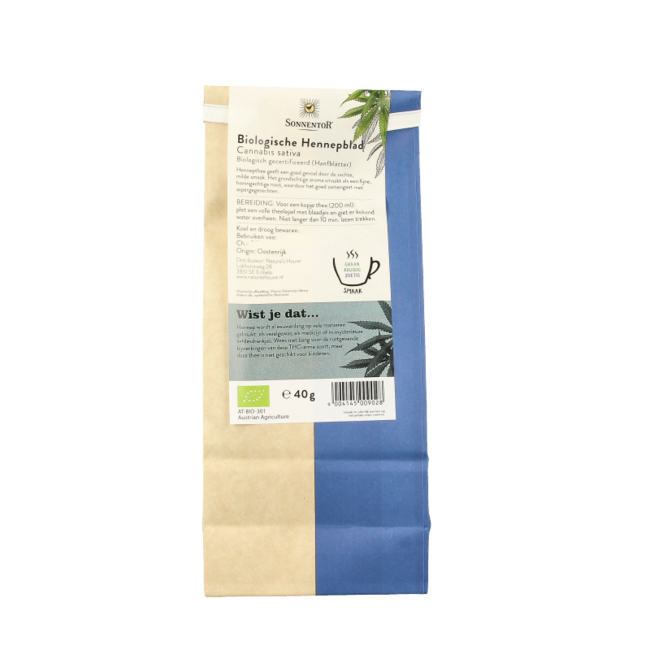 Sonnentor Infusion de feuilles de chanvre bio en vrac 40 g