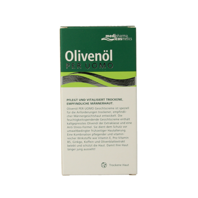 Crema Viso Per Uomo Olivo 50 Millilitri
