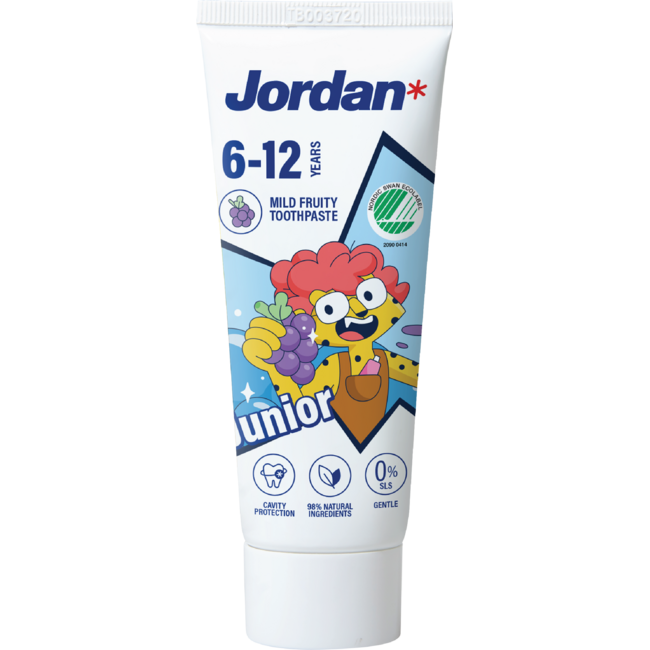 Tandpasta junior 6-12 jaar 50 Milliliter
