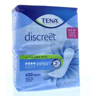 Tena Discreet extra 20 pieces