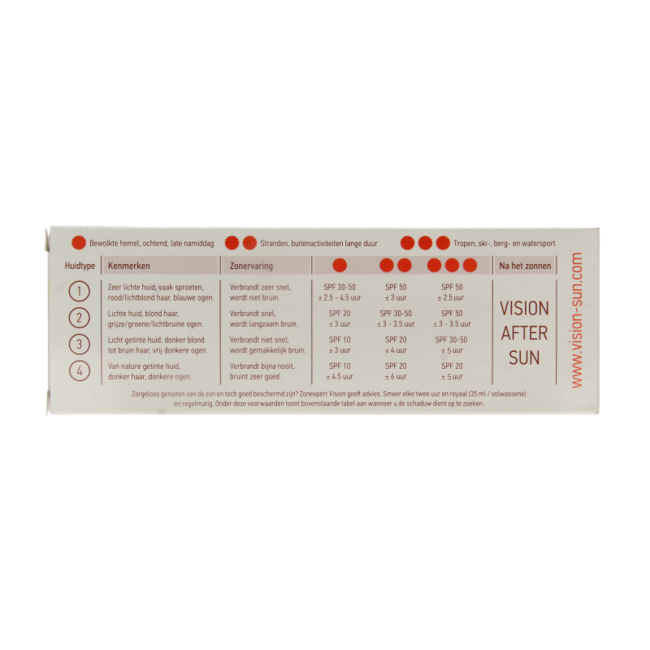 Vision High extra care LSF50 180 Milliliter