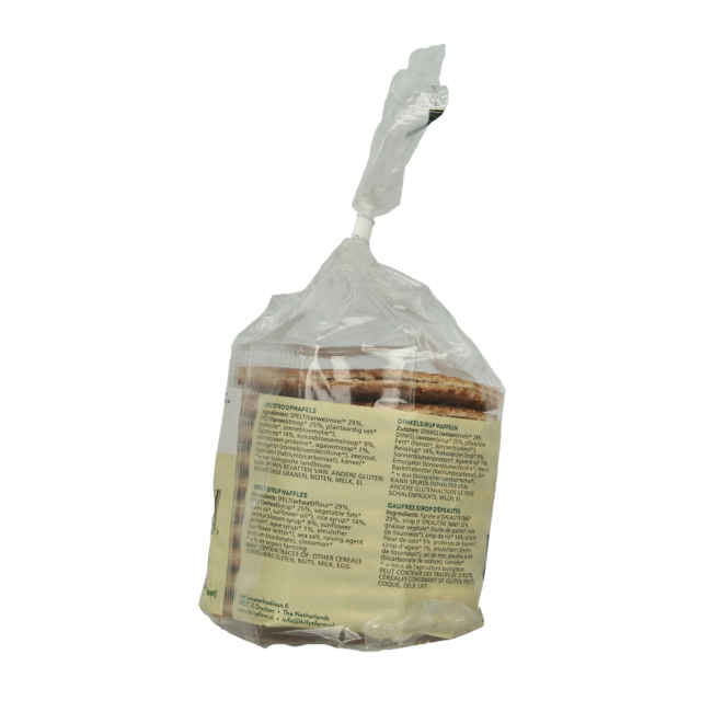 Stroopwafels de espelta ecológicos 300 g