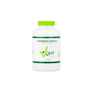 Vitiv Vitiv Cranberry D-Mannose 200 kapsułek