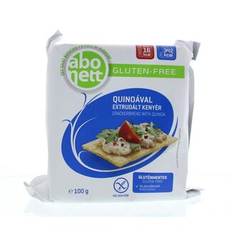 Abonett Abonett Crackers con quinoa 100 Gramos