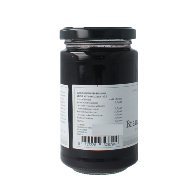 Marienwaerdt Moestuinjam Brombeeren und Holunderbeeren bio 250 Gramm