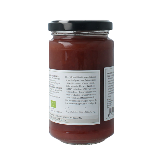 Dżem ogrodowy Marienwaerdt rabarbar truskawka bio 250 Gram