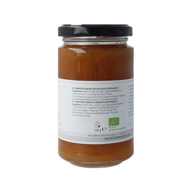 Organic Apricot Kitchen Garden Jam 250g