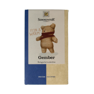 Sonnentor Sonnentor Ginger tea organic 18 Bags