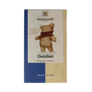 Sonnentor Sonnentor Tè allo Zenzero Bio 18 Bustine