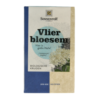 Sonnentor Elderflower tea organic 18 bags