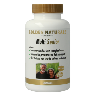 Golden Naturals Multi senior 60 Capsules