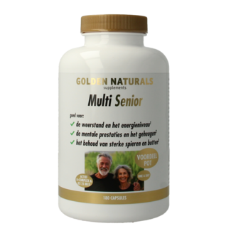 Golden Naturals Multi senior 180 Capsules
