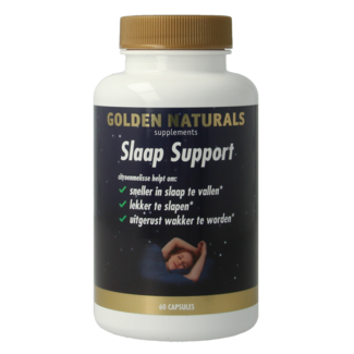 Golden Naturals Slaap support 60 Cápsulas vegetarianas