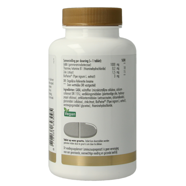 Golden Naturals Gaba 1000 mg 60 Tabletten