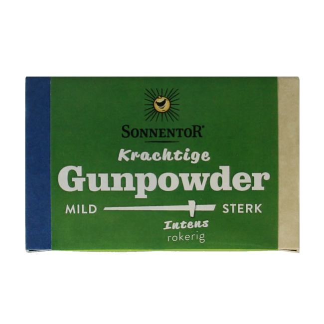 Gunpowder green tea loose organic 100g
