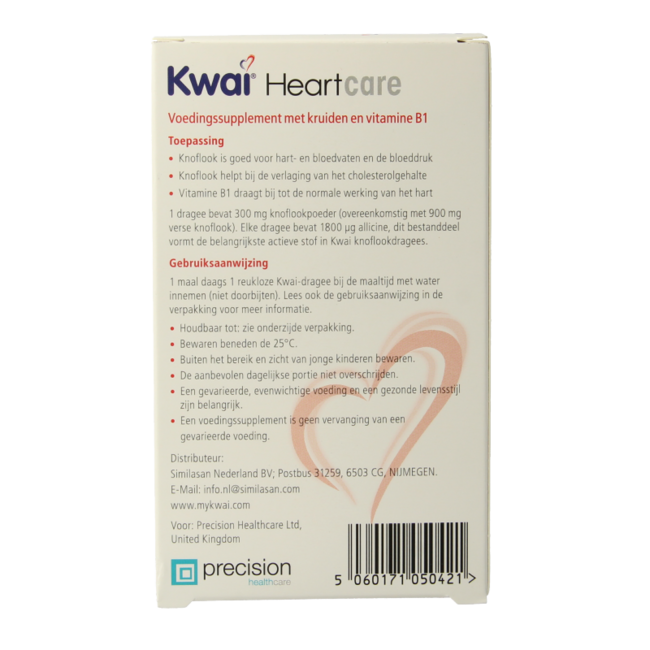 Heartcare ajo 100 grageas
