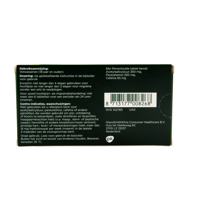 Excedrin Migraña 20 comprimidos